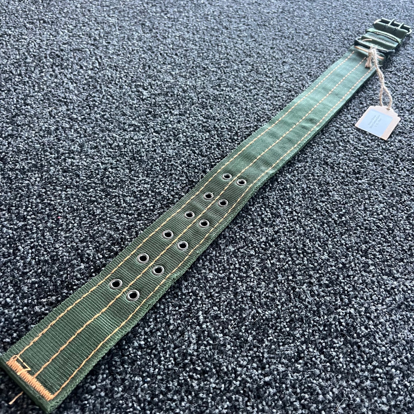 Green / Orange Stitch Tactical Collar 40-60cm