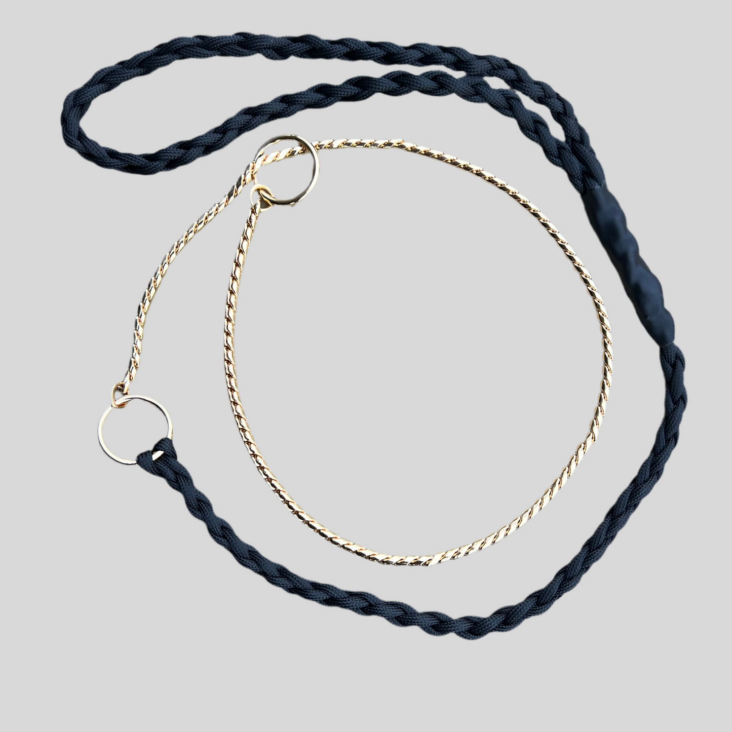 Braided Leash Snake Chain 55cm