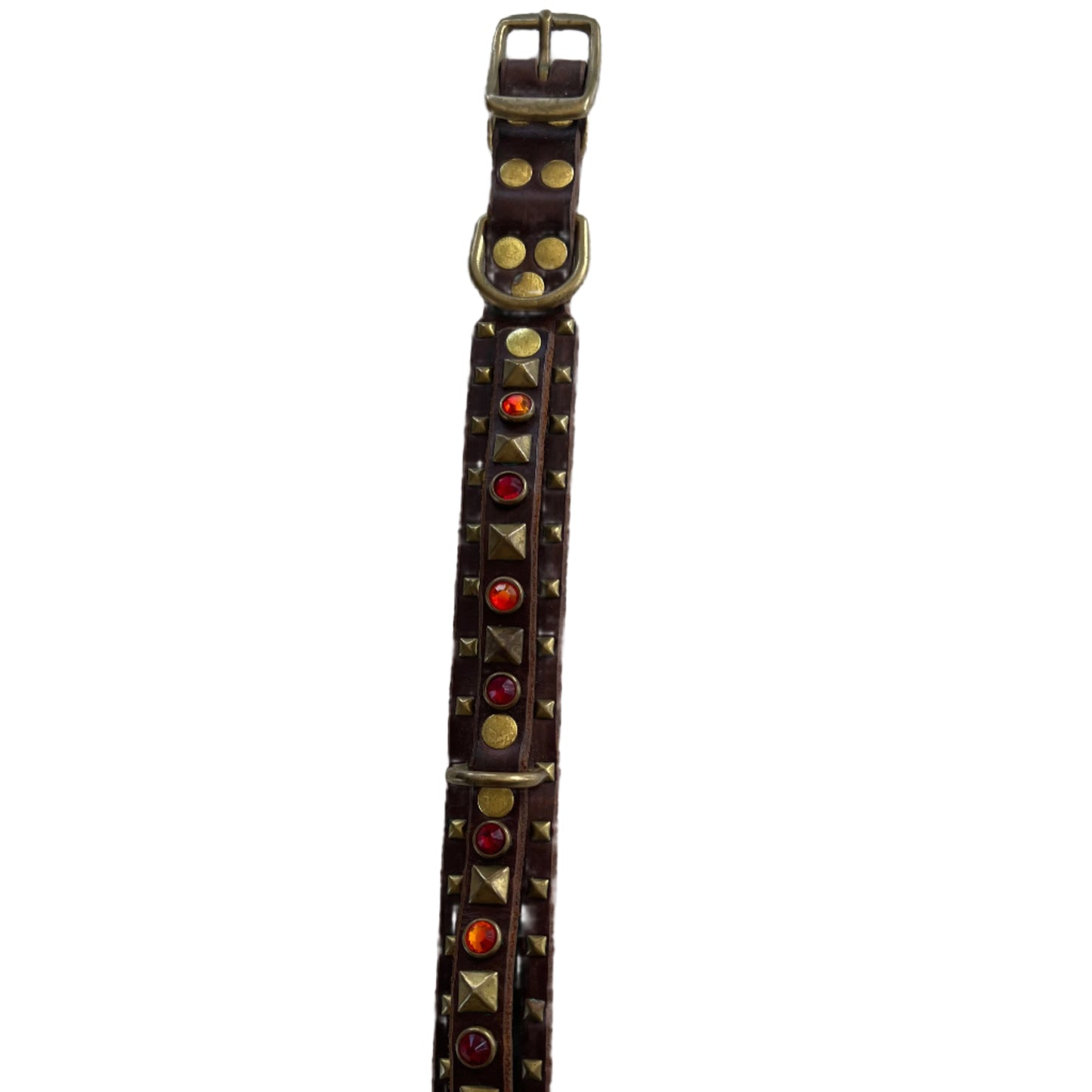 Staffy, Staffordshire Bull Terrier, SBT, Show Collar, Staffie, Leather Collar