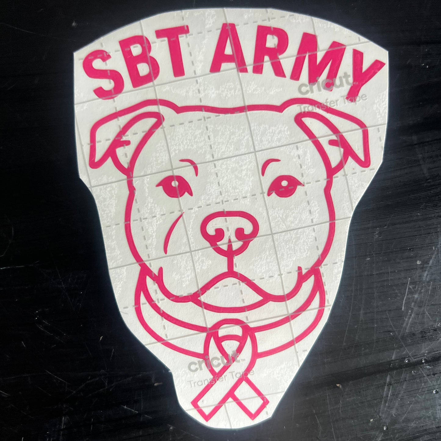Staffy, Staffordshire Bull Terrier, SBT, Show Collar, Staffie, SBT Army SBT Army Decal, Stafford Decal, Staffordshire Bull Terrier Decal