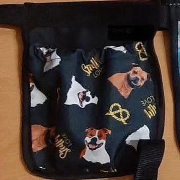 Staffy, Staffordshire Bull Terrier, SBT, Show Collar, Staffie, Treat Bag, Bait Bag
