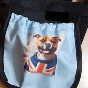 Staffy, Staffordshire Bull Terrier, SBT, Show Collar, Staffie, Treat Bag, Bait Bag