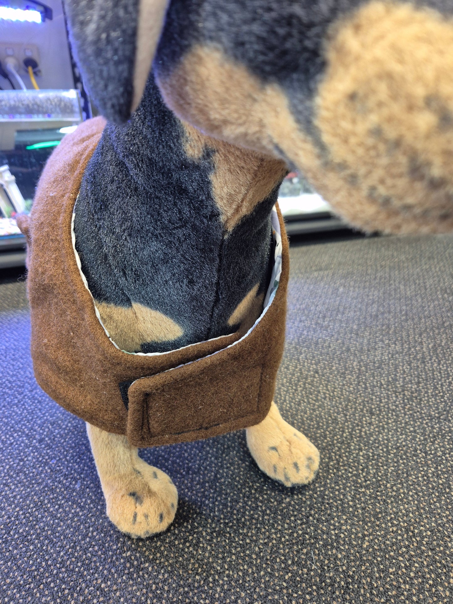 Recycled Wool Blanket Dog Coat 41 cm