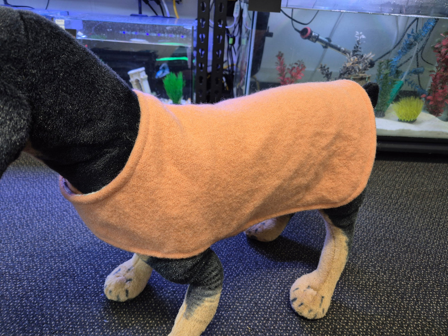 Recycled Wool Blanket Dog Coat 41 cm