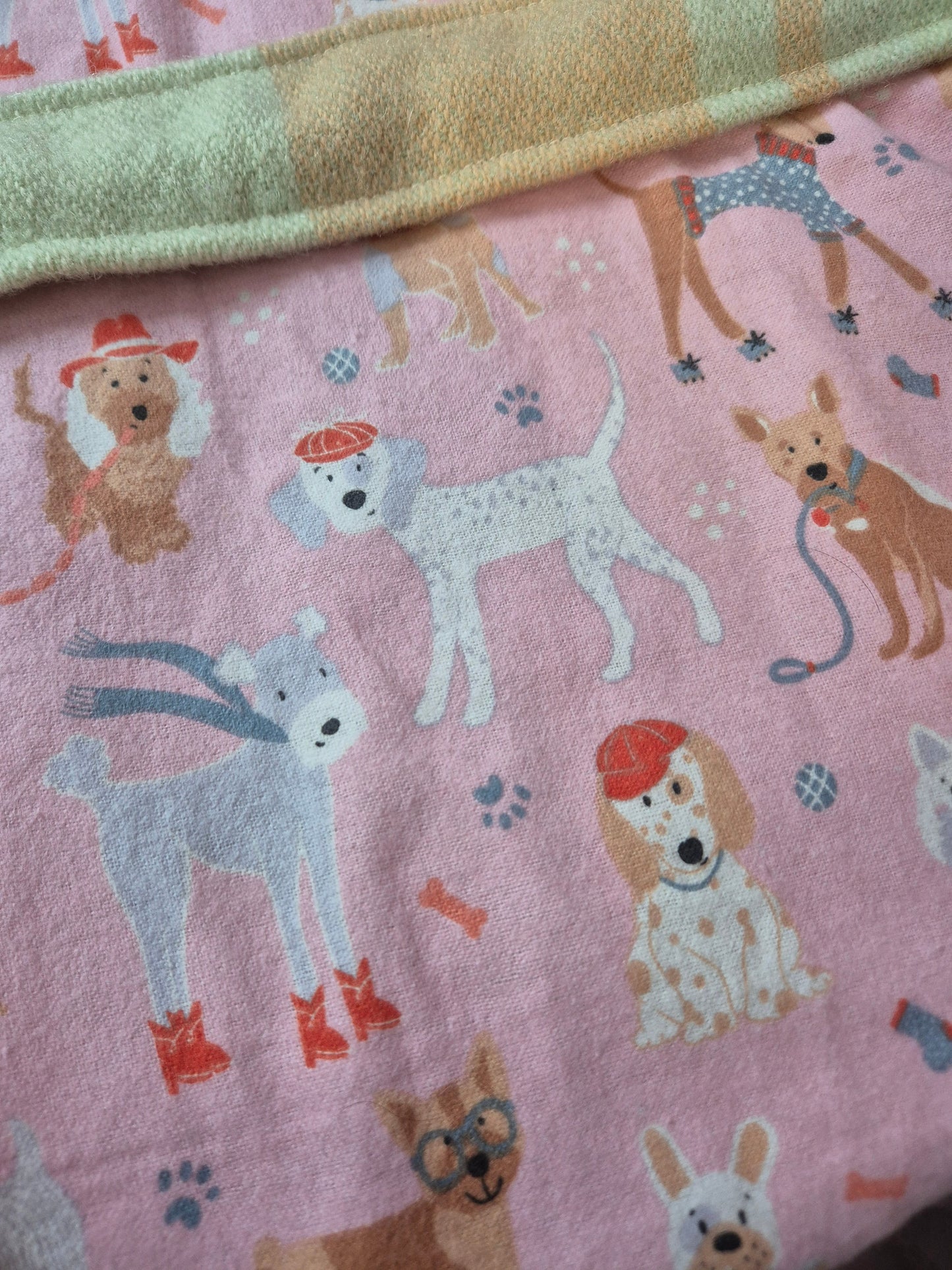 Recycled Wool Blanket Dog Coat 57 cm