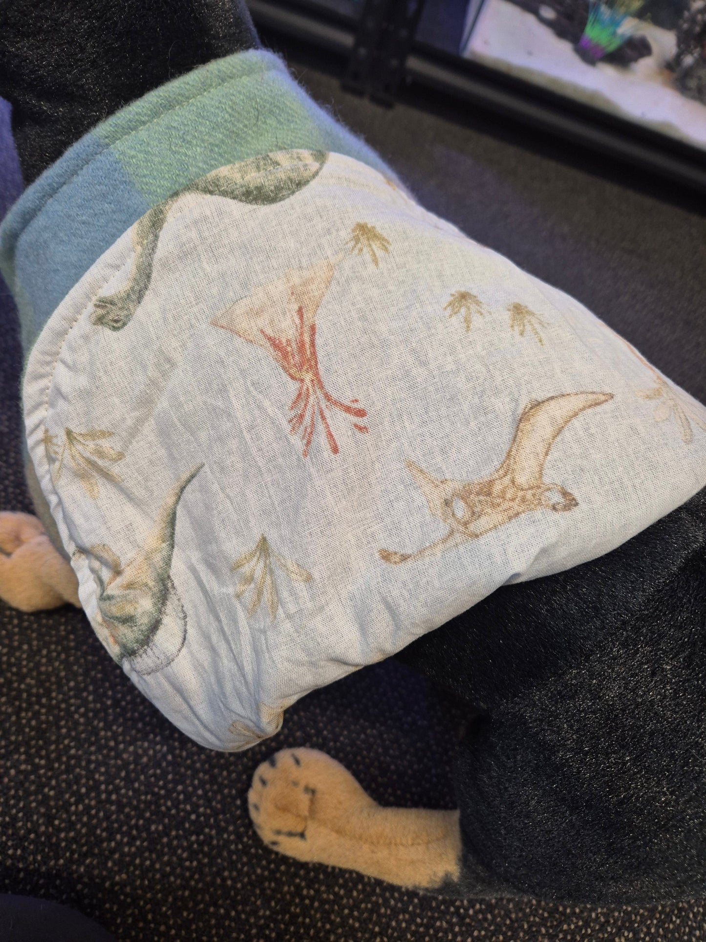 Recycled Wool Blanket Dog Coat 41 cm #62