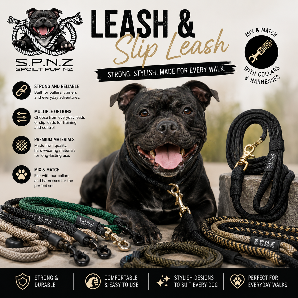 Leash & Slip Leash