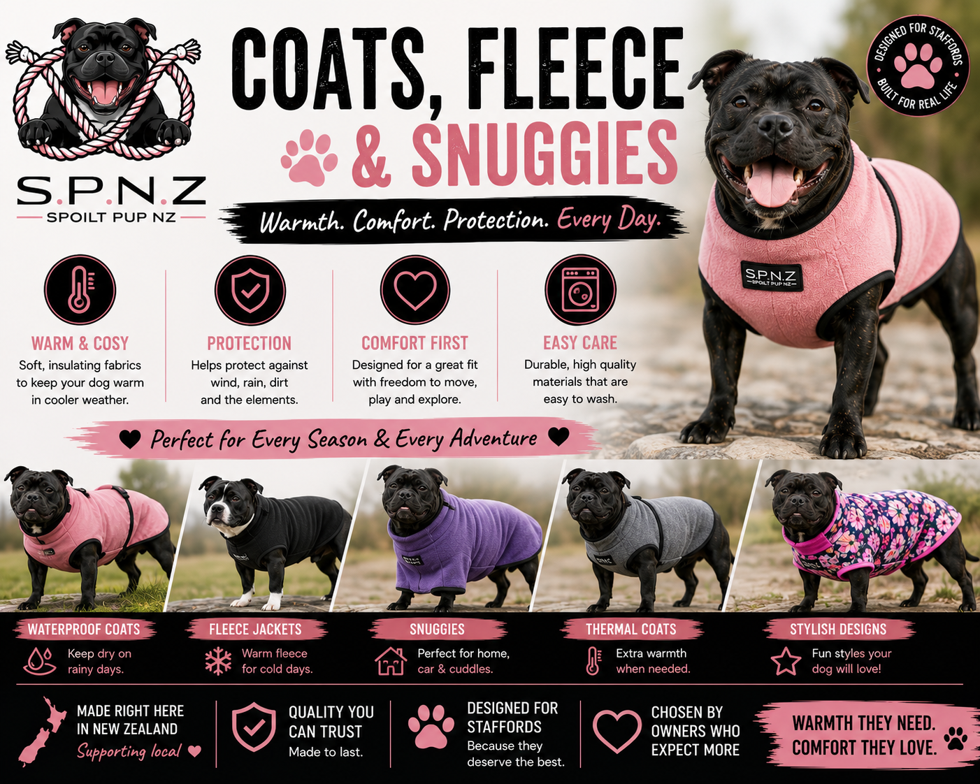 Coats, Fleece & Snuggies