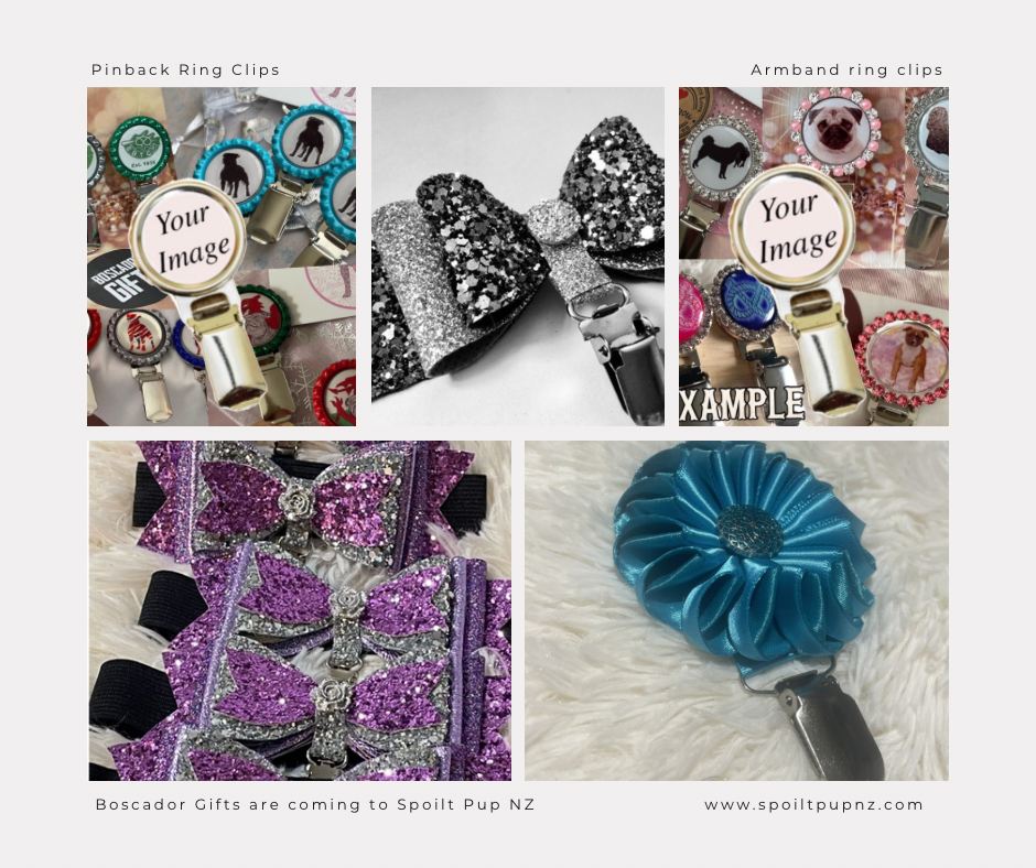 Boscador Armbands and Ring Clips