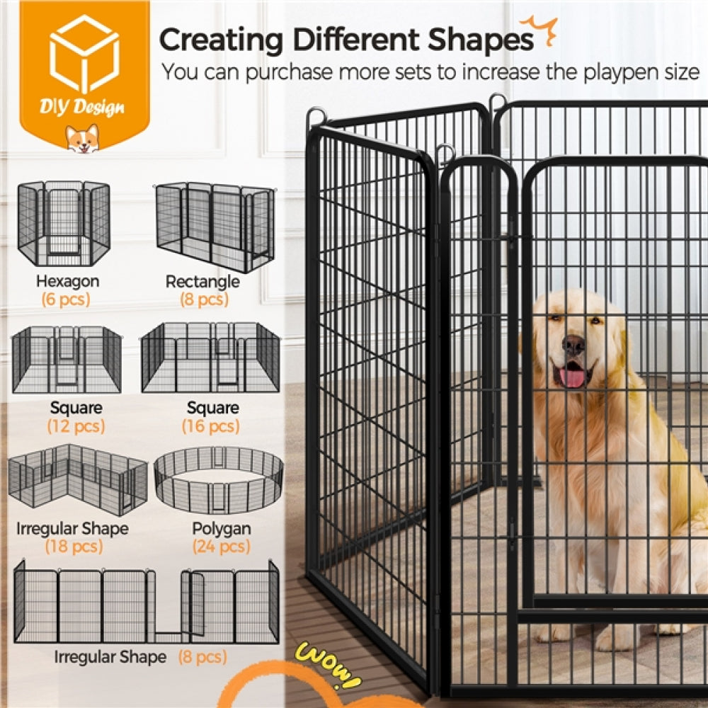 120cm Tall Dog Playpen Panels