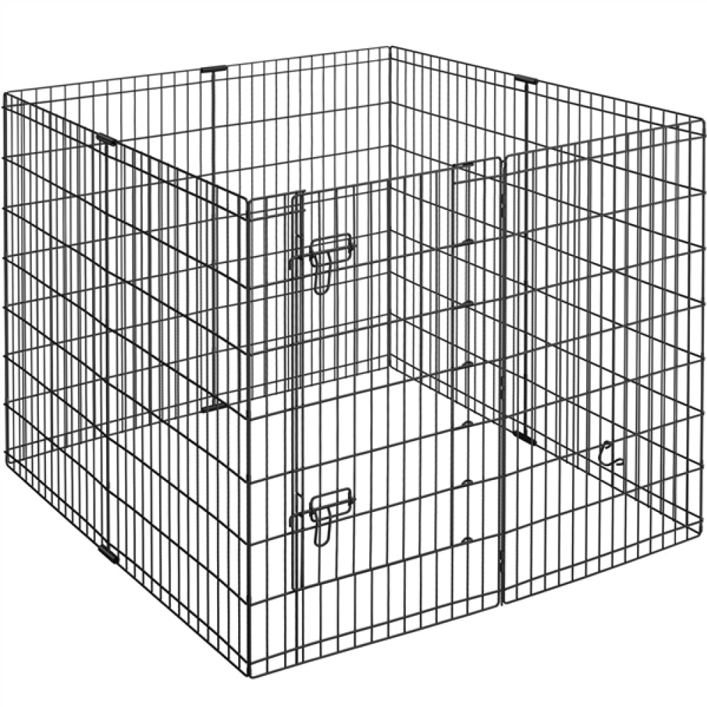 8 Panel Foldable Metal Dog Exercise Pen