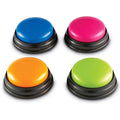 4 Pcs Answer Buzzers for Dogs Recordable Voice Recording Sound Button