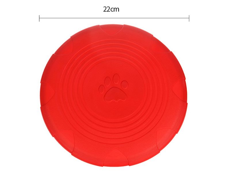 New Frisbee Flying Disc Tooth Resistant Outdoor Pet Dog Training Fetch Toy