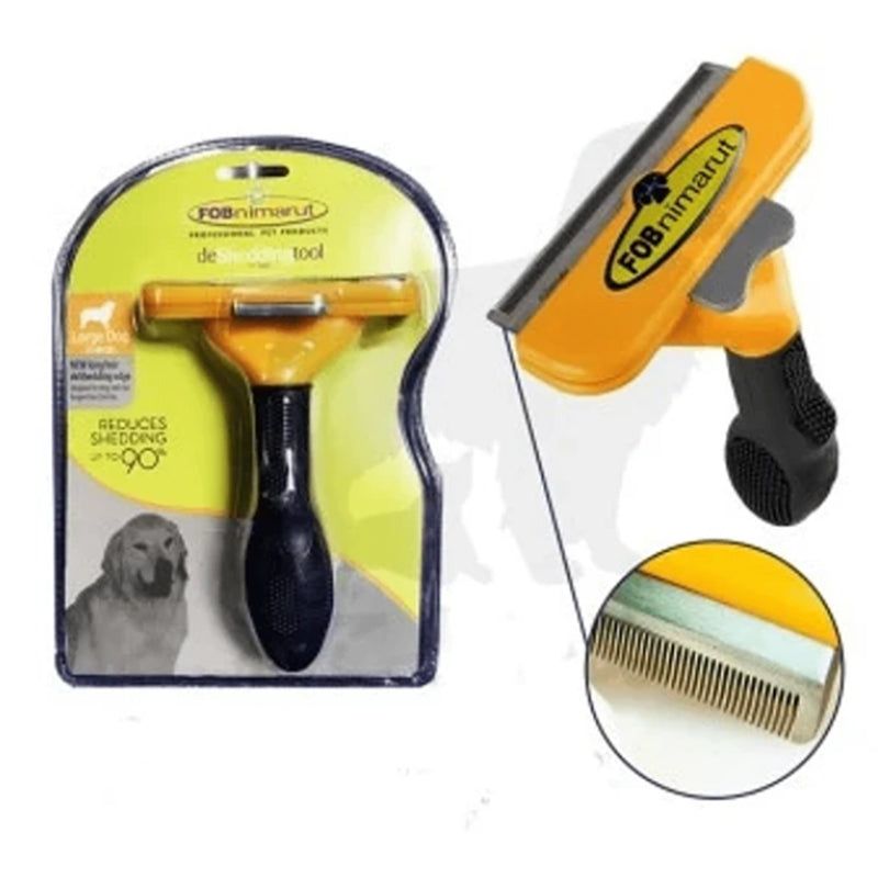 FOBnimarut De-Shedding Tool for Large Dogs with Long Hair
