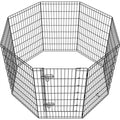 8 Panel Foldable Metal Dog Exercise Pen