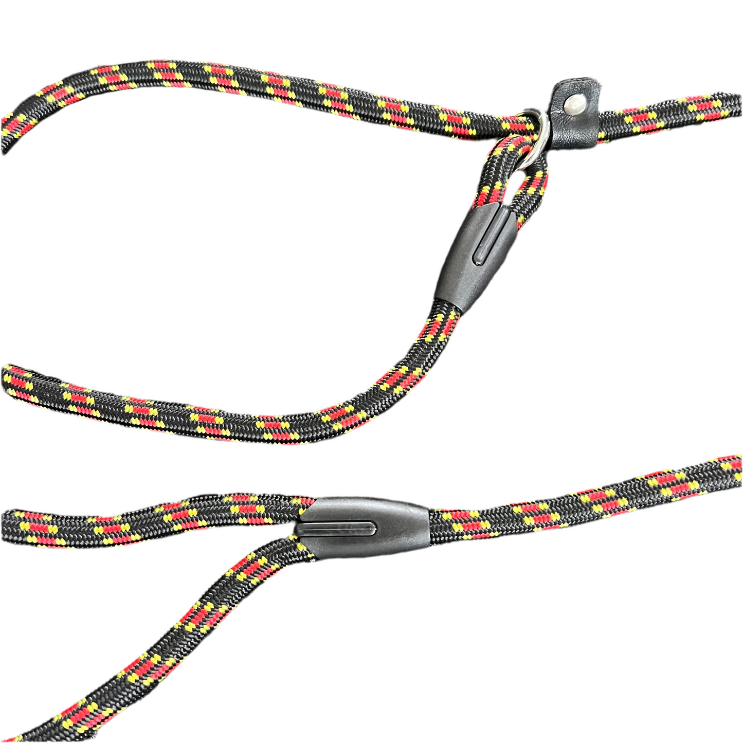 Slip Leash 130cm Black/Red/Yellow