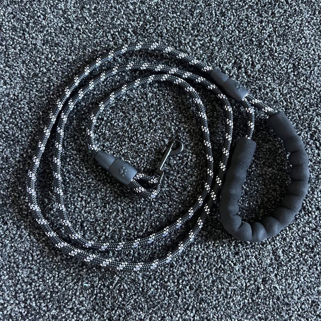 Reflective Leash, Black 200cm