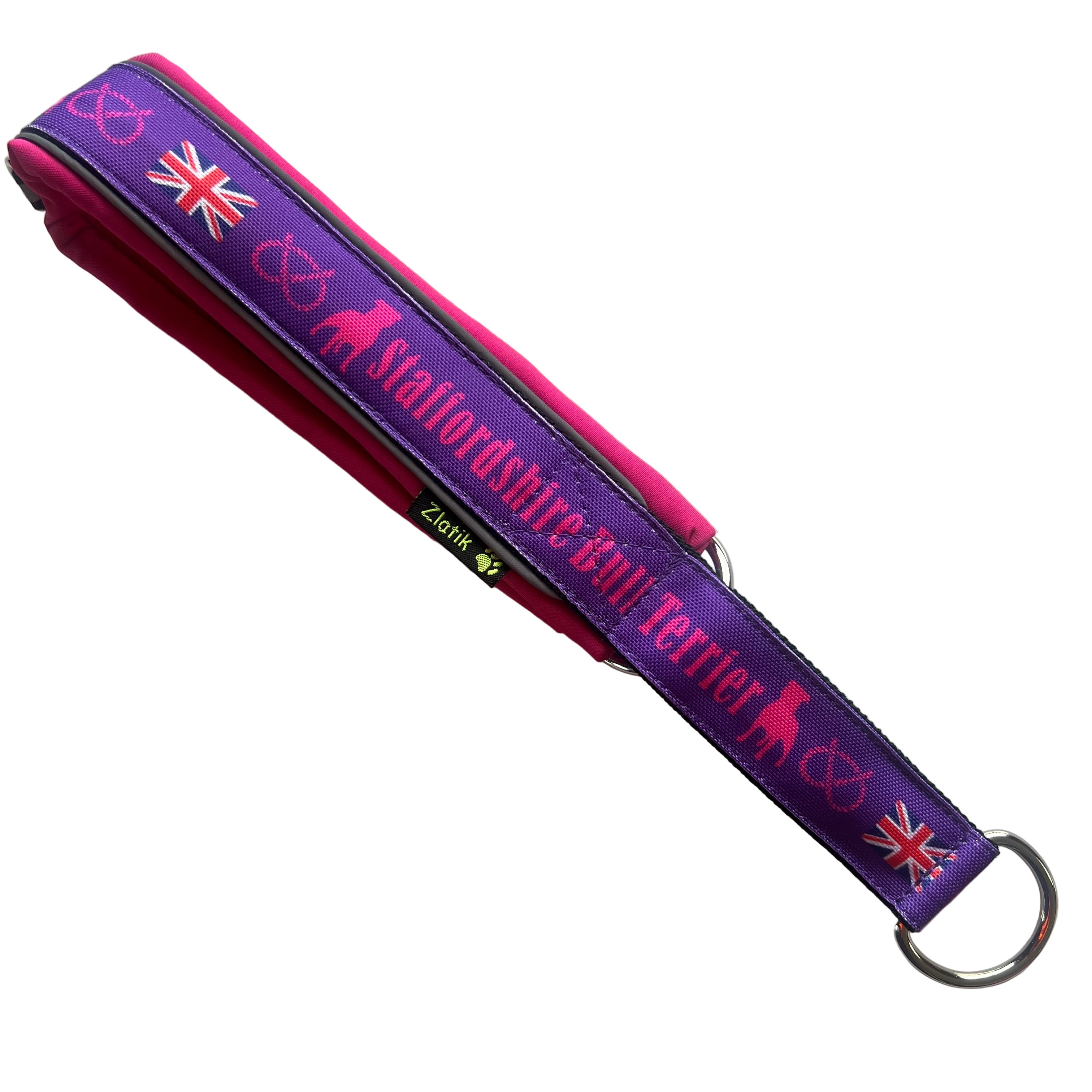 Purple & Pink Soft Martingale Collar