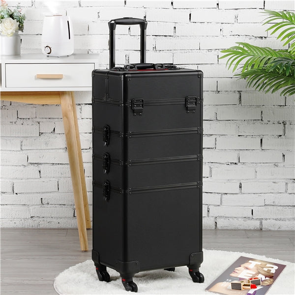 4-in-1 Aluminum Cosmetic Case