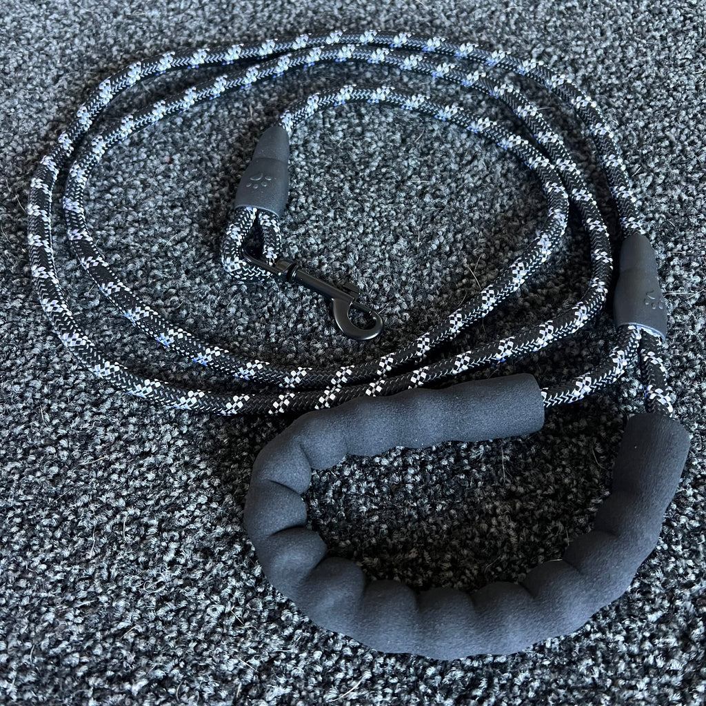 Reflective Leash, Black 200cm