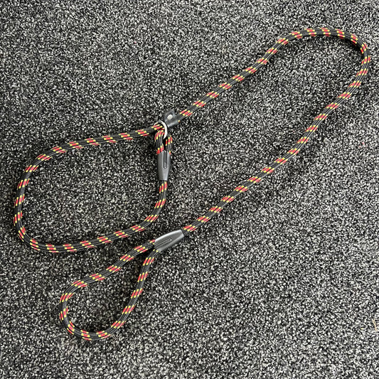 Slip Leash 130cm Black/Red/Yellow