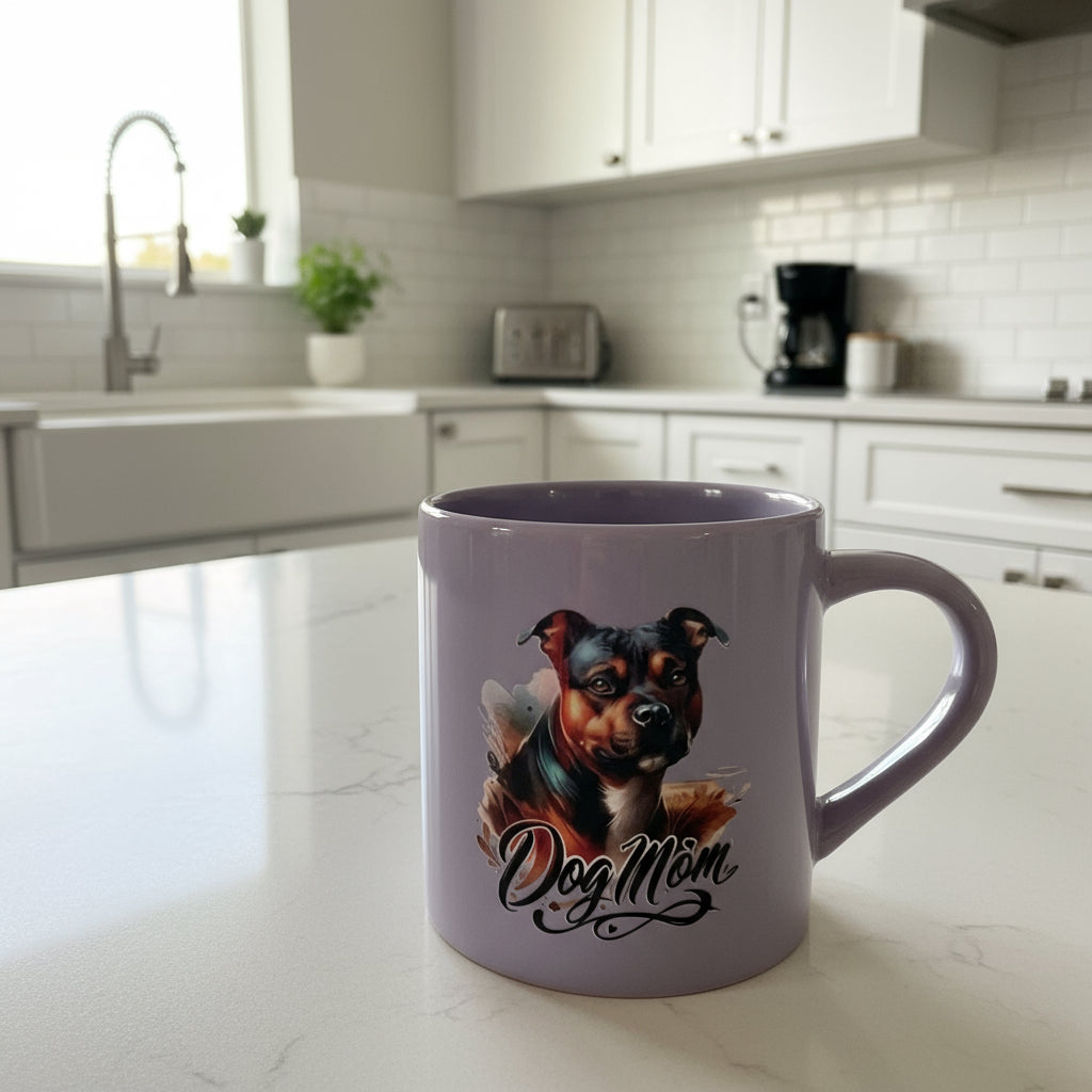 Staffy mugs 4 set