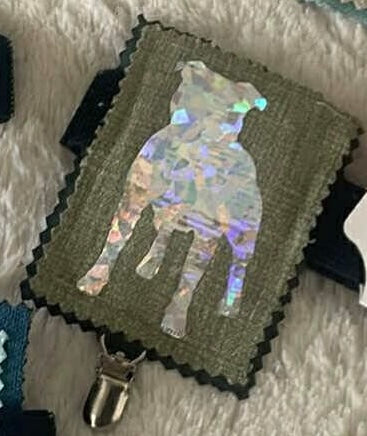 Staffy, Staffordshire Bull Terrier, SBT, Show Collar, Staffie, Stafford show ring armband, Stafford show ring clip