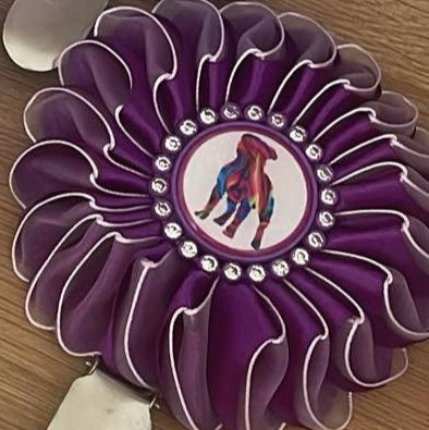 Staffy, Staffordshire Bull Terrier, SBT, Show Collar, Staffie, Stafford show ring armband, Stafford show ring clip