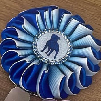Staffy, Staffordshire Bull Terrier, SBT, Show Collar, Staffie, Stafford show ring armband, Stafford show ring clip
