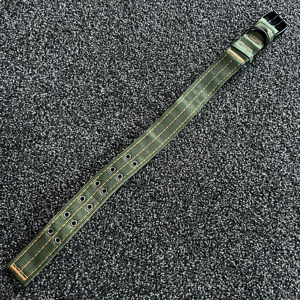 Green / Orange Stitch Tactical Collar 37-53cm