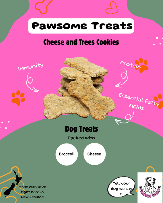 Cheese and Trees Cookies