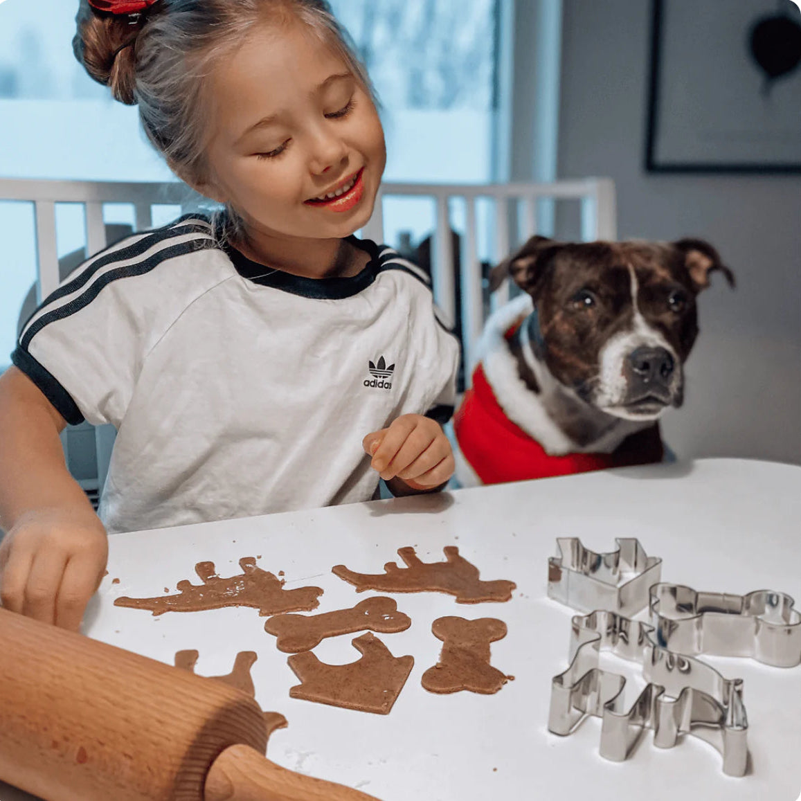 Staffy, Staffordshire Bull Terrier, SBT, Show Collar, Staffie, SBT Cookie Cutter Set