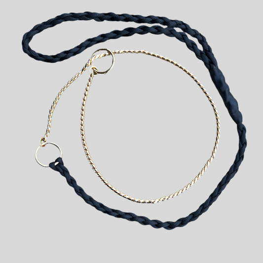 Braided Leash Snake Chain 55cm