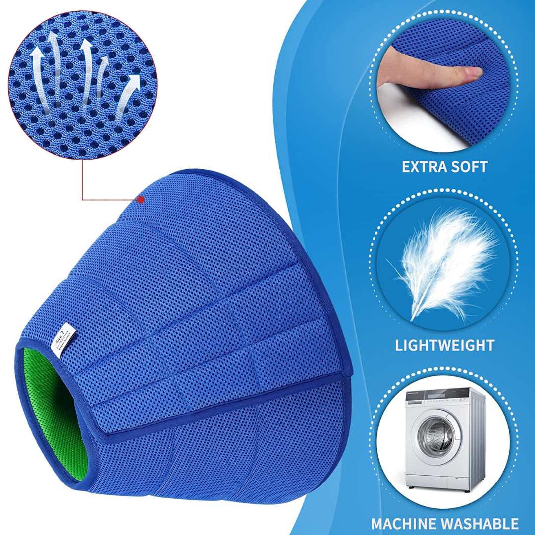 Extra Soft Dog Cone for Dogs After Surgery, Breathable Dog Cones