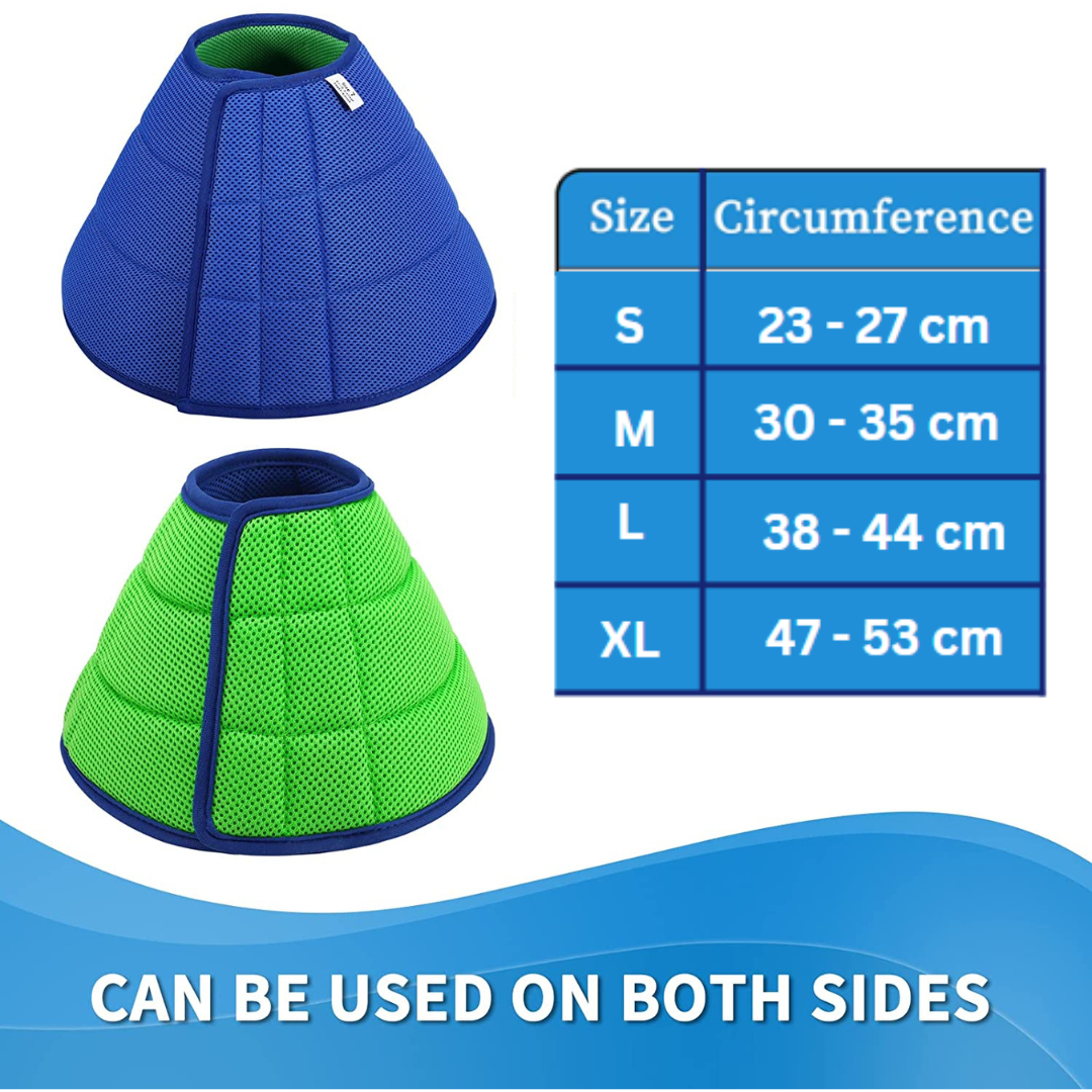 Extra Soft Dog Cone for Dogs After Surgery, Breathable Dog Cones