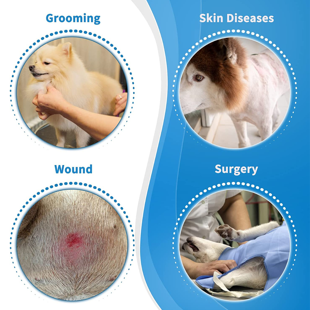 Extra Soft Dog Cone for Dogs After Surgery, Breathable Dog Cones