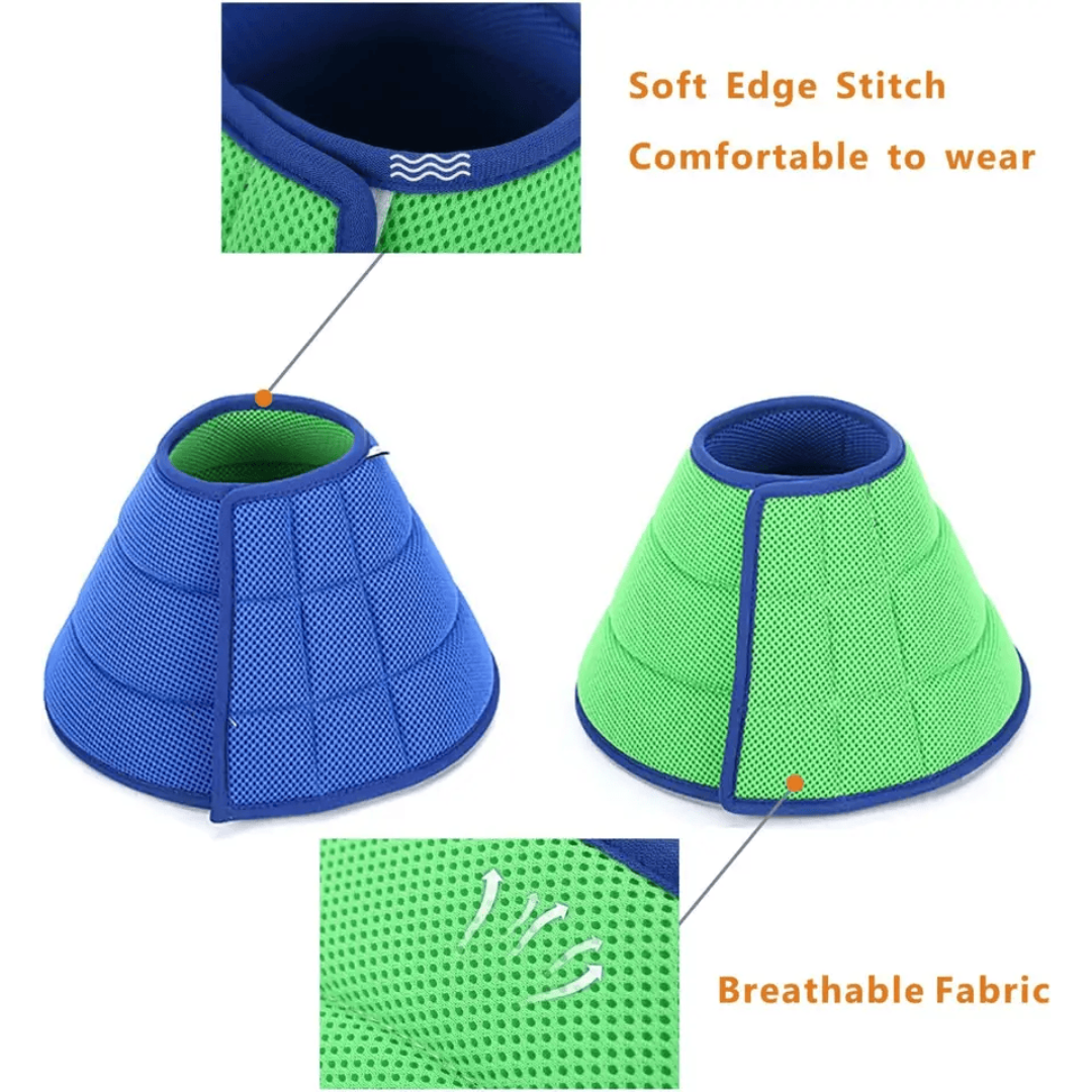 Extra Soft Dog Cone for Dogs After Surgery, Breathable Dog Cones