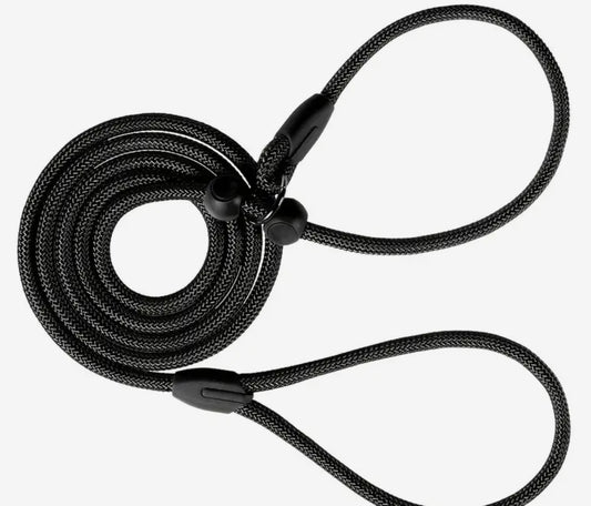 Slip Leash 150cm Black 0.8cm diameter
