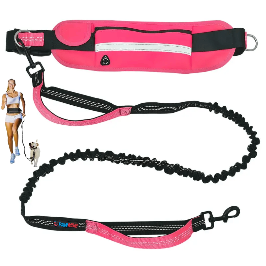Hands Free Dog Running Waist Leash for Running