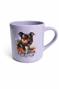 Staffordshire Bull Terrier “Dog Mom” Ceramic Mug – 340ml