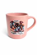 Staffordshire Bull Terrier “Snuggles Are My Therapy” Mug – 340ml
