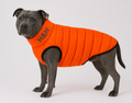 Hugo & Hudson London Orange/Blue, Reversible Puffer Jacket – M47 (Sample Stock)