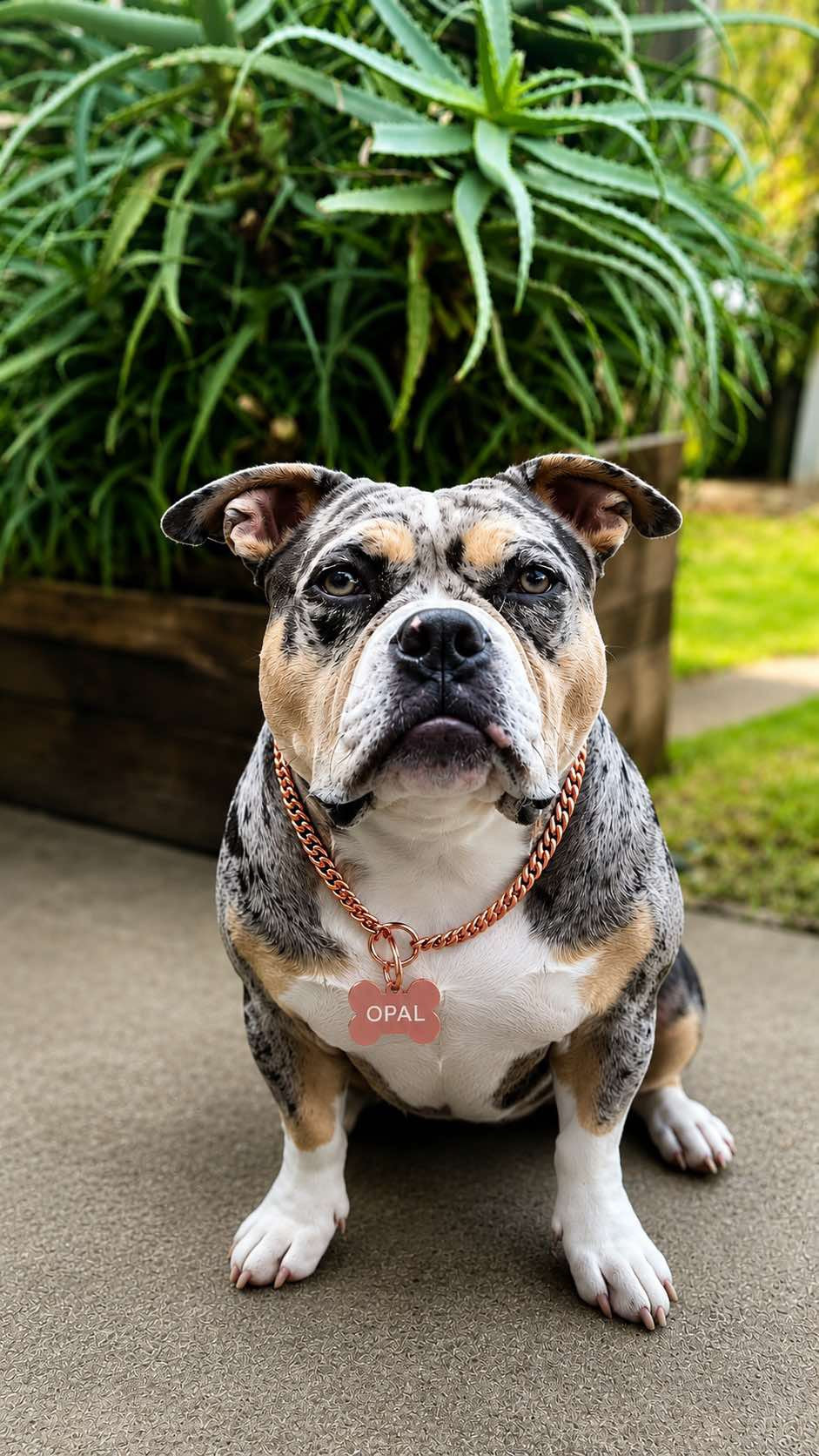 Cuban Link Training Chain – 10mm Show Ring Collar (Rose Gold)