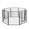 8 Panel Pet Playpen Fold Exercise Cage Fence Enclosure Dog Puppy