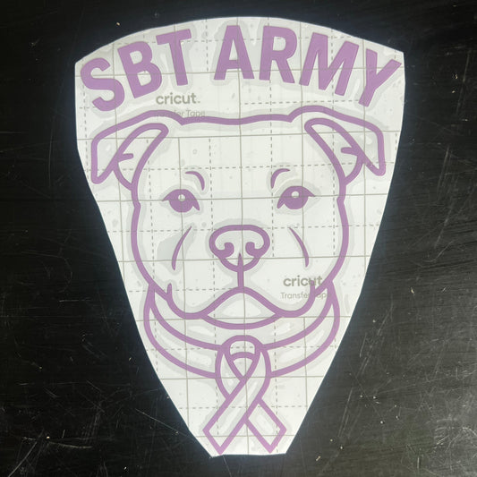 Staffy, Staffordshire Bull Terrier, SBT, Show Collar, Staffie, SBT Army SBT Army Decal, Stafford Decal, Staffordshire Bull Terrier Decal