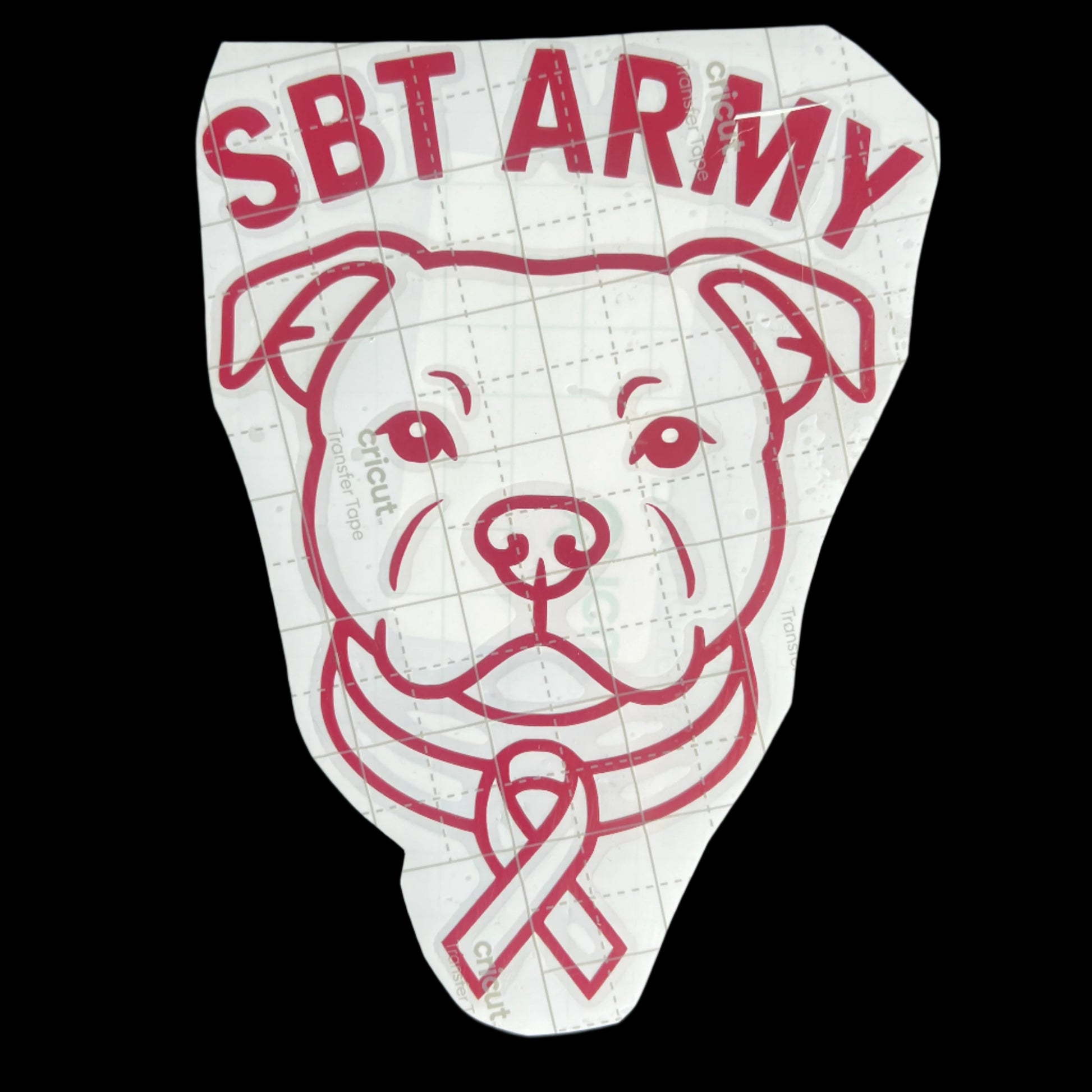 Staffy, Staffordshire Bull Terrier, SBT, Show Collar, Staffie, SBT Army SBT Army Decal, Stafford Decal, Staffordshire Bull Terrier Decal