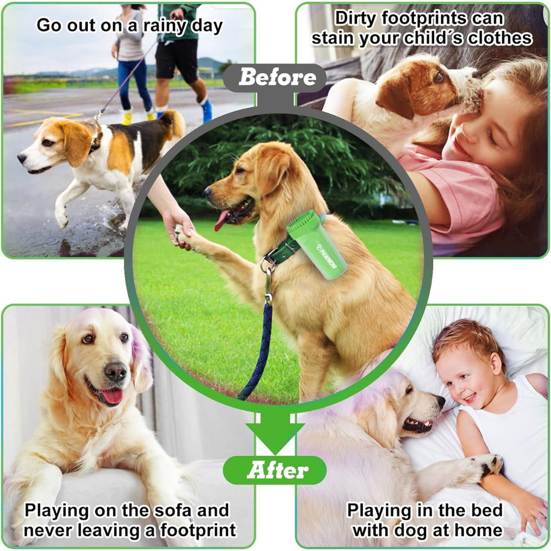 Dog Paw Cleaner Upgraded 2 In 1 Portable Dog Paw Washer