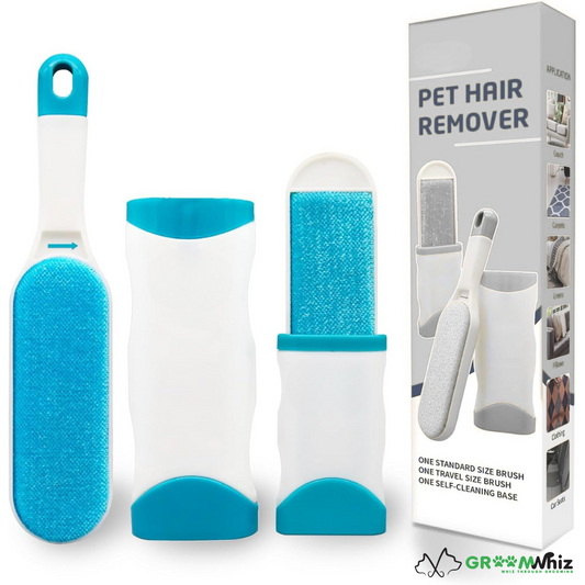 Pet Hair Remover Double Sided Brush for Furniture and Clothing