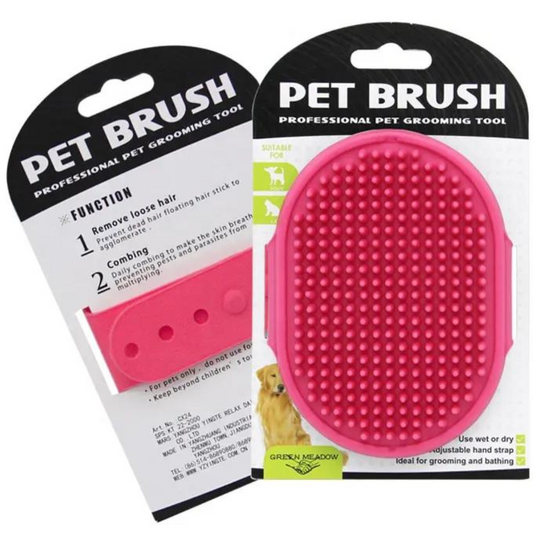 Grooming Brush, Adjustable Soft Silicone Comb