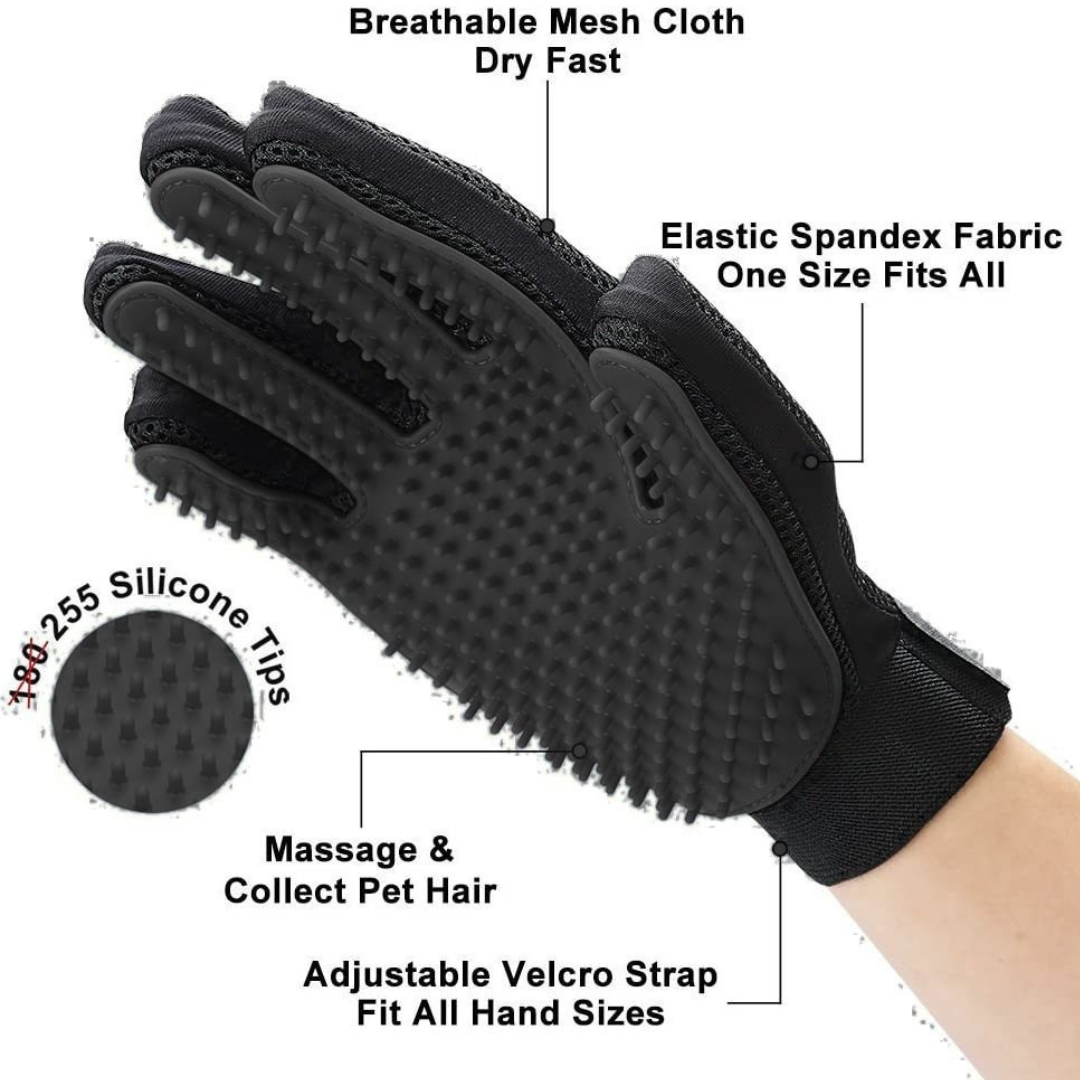 Pet Grooming Gentle Deshedding Glove